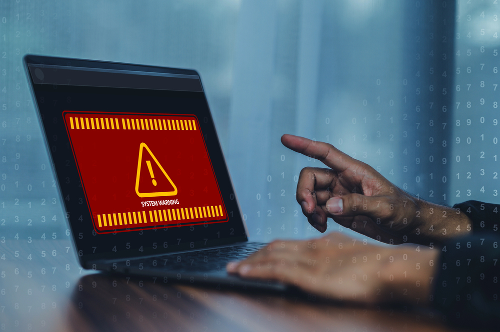 A computer showing a chargeback fraud detection 